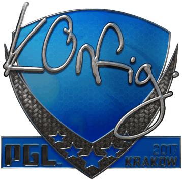 Sticker | k0nfig(은박) | 크라쿠프 2017