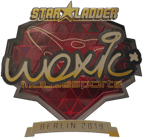 Sticker | woxic (Gold) | Berlin 2019 image