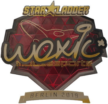 Sticker | woxic (Altın) | Berlin 2019