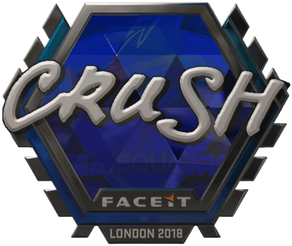Sticker | crush (Glanz) | London 2018