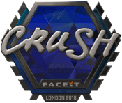 Sticker | crush (Foil) | London 2018
