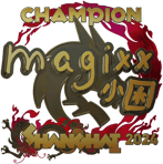 Sticker | magixx (Gold, Champion) | Shanghai 2024