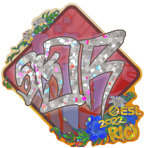 Sticker | sk0R (Glitter) | Rio 2022
