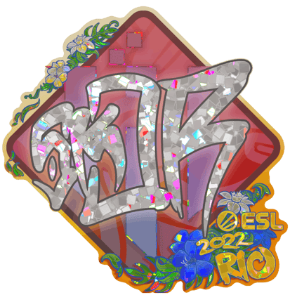 Sticker | sk0R (Glitzer) | Rio 2022