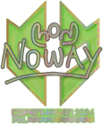 Sticker | noway (Holo) | Copenhagen 2024 image