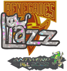 Sticker | Liazz (Glitter) | Antwerp 2022