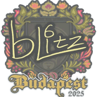 Sticker | bLitz | Budapest 2025 image