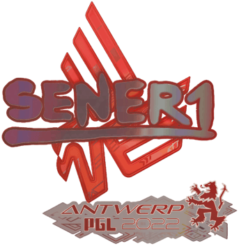 Sticker | SENER1 (ホログラム) | Antwerp 2022