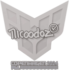 Sticker | nicoodoz | Copenhagen 2024 image