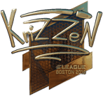 Sticker | KrizzeN (Gold) | Boston 2018 Sticker | KrizzeN (Gold) | Boston 2018 image