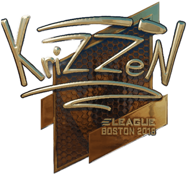 Sticker | KrizzeN (ゴールド) | Boston 2018