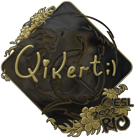 Sticker | qikert (Gold) | Rio 2022 image