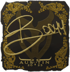 Sticker | bodyy (Gold) | Austin 2025