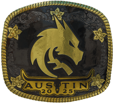 Sticker | Team Spirit (ゴールド) | Austin 2025