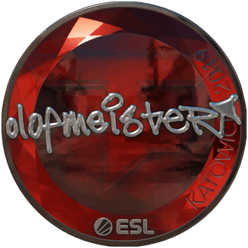 Sticker | olofmeister (foliowana) | Katowice 2019