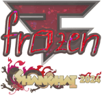 Sticker | frozen (Glitter) | Shanghai 2024 image