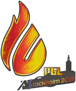 Sticker | Copenhagen Flames (Holo) | Stockholm 2021