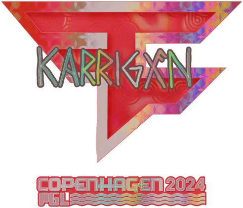 Sticker | karrigan (holo) | Copenhague 2024