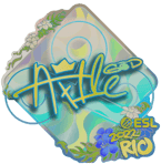 Sticker | Ax1Le (Holo) | Rio 2022