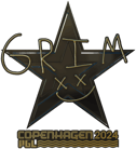 Sticker | Grim (Gold) | Copenhagen 2024 image