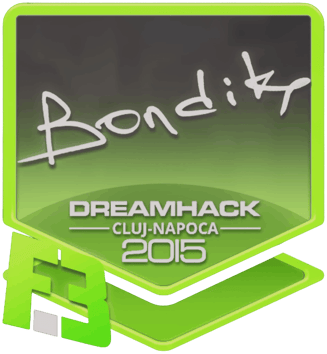 Sticker | bondik | Cluj-Napoca 2015