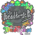Sticker | headtr1ck (Holo) | Budapest 2025 Sticker | headtr1ck (Holo) | Budapest 2025 image