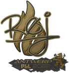 Sticker | roeJ (Gold) | Antwerp 2022