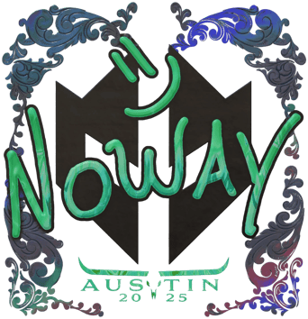 Sticker | noway（彩光）| Austin 2025