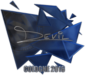 Sticker | DEVIL (Foil) | Cologne 2016