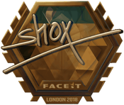 Sticker | shox (Gold) | London 2018