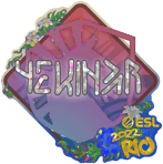 Sticker | YEKINDAR (Glitter) | Rio 2022
