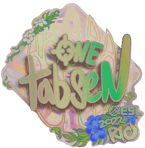 Sticker | tabseN (Holo) | Rio 2022