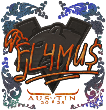 Sticker | FL4MUS (โฮโล) | Austin 2025