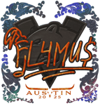 Sticker | FL4MUS (Holo) | Austin 2025
