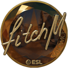 Sticker | fitch (Gold) | Katowice 2019 image