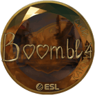 Sticker | Boombl4 (Gold) | Katowice 2019 image