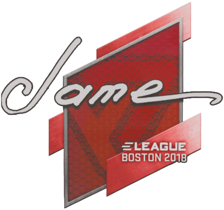 Sticker | Jame | Boston 2018