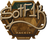 Sticker | S0tF1k (Gold) | London 2018 image