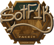 Sticker | S0tF1k (Gold) | London 2018