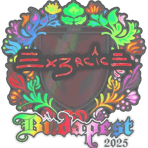 Sticker | Ex3rcice (Holo) | Budapest 2025