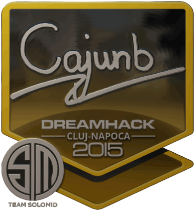 Sticker | cajunb (Foil) | Cluj-Napoca 2015