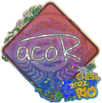 Sticker | acoR (Glitter) | Rio 2022