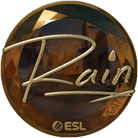 Sticker | rain (Gold) | Katowice 2019 image
