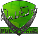 Sticker | WorldEdit (Foil) | Krakow 2017 image