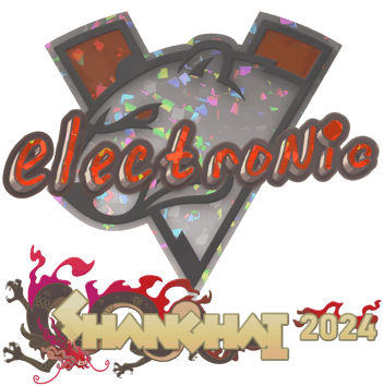 Sticker | electronic（闪耀）| 2024年上海锦标赛