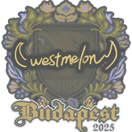 Sticker | westmelon | Budapest 2025