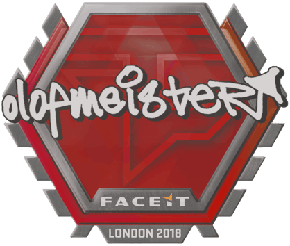 Sticker | olofmeister | Londra 2018