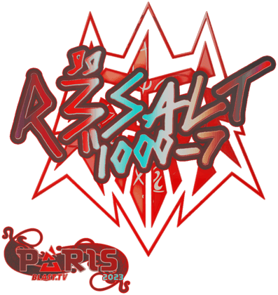 Sticker | r3salt (holográfica) | París 2023