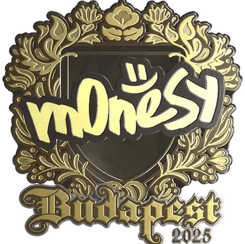 Aufkleber | m0NESY (Gold) | Budapest 2025