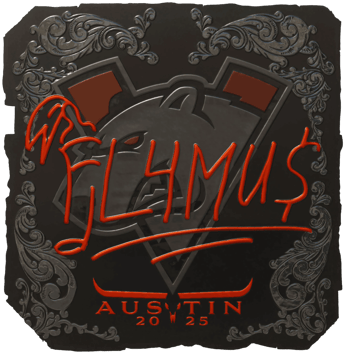 Sticker | FL4MUS (foliowana) | Austin 2025